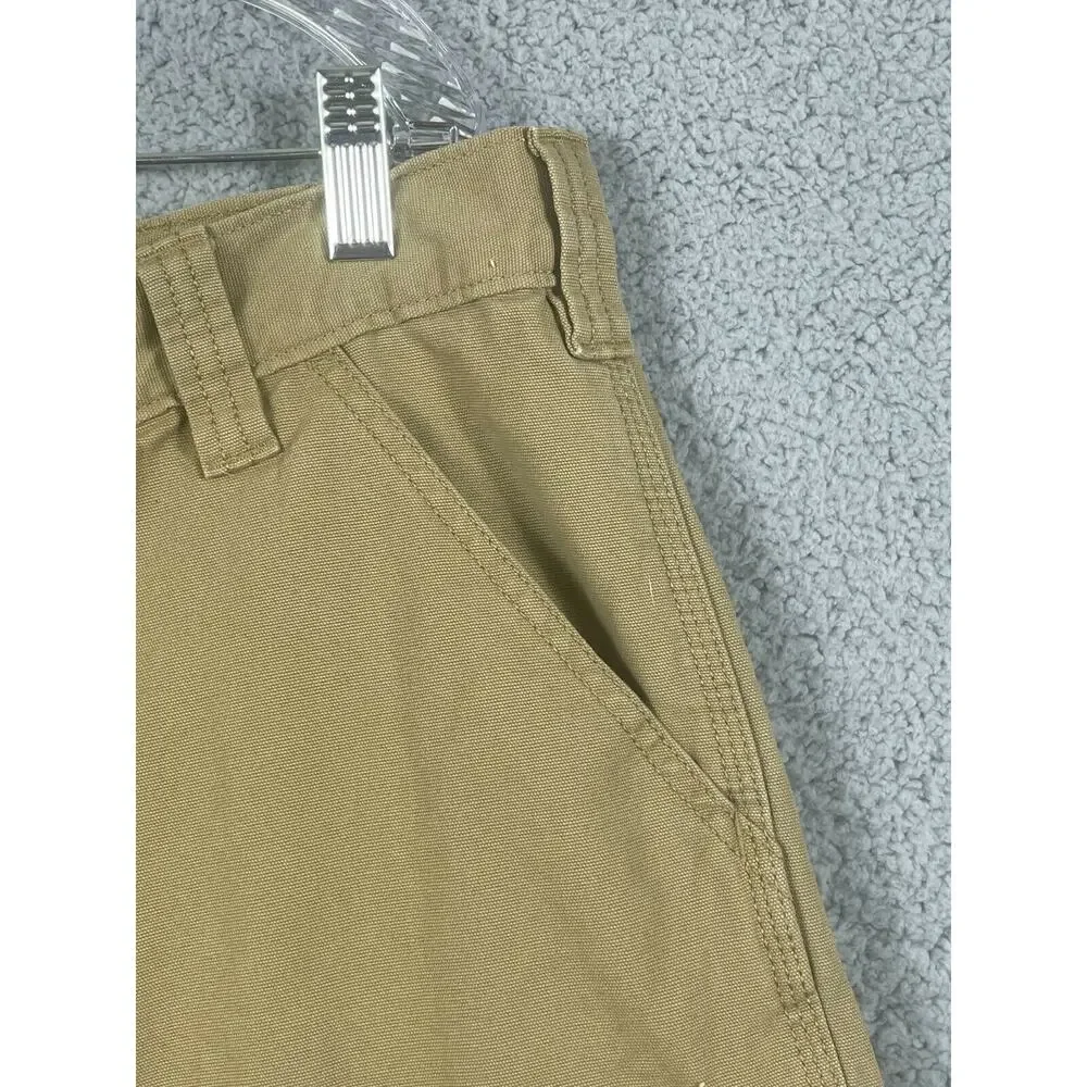 Carhartt Cargo Shorts Size 42 Men's Rugged Flex Relaxed Fit Tan Beige
